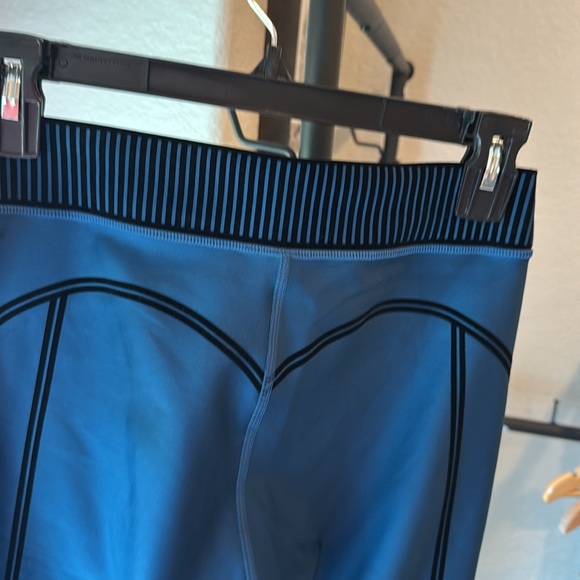 NWT Alo yoga line up leggings size small-eclipse blue - Picture 11 of 16